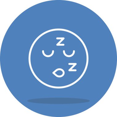 emoji simgesi, web kullanımı için basit tasarım vektör çizimi