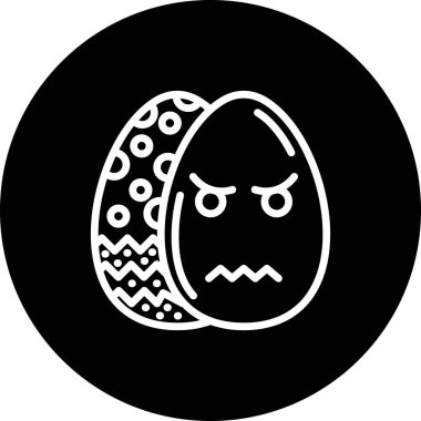 Paskalya Ağlayan Yumurta Dinamik Sofistike Düz Sanat Düzeni