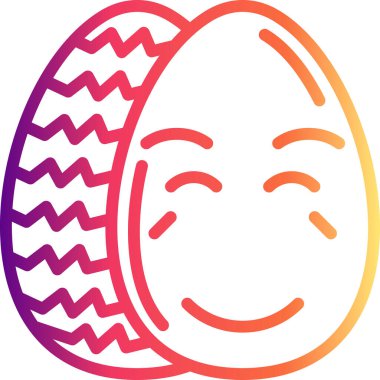 Joy simgesi basit düz çizim