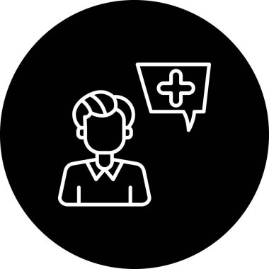 Kamu Sağlığı Dengeli Özel Düz Vektör Düzeni