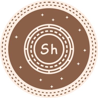 Somali Madeni Para Yaratıcı Eşsiz Ürün Tasarım Elemanı