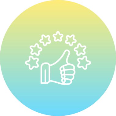 Müşteri Yıldızı Yüksek Kalite Özel Vektör Tasarımı