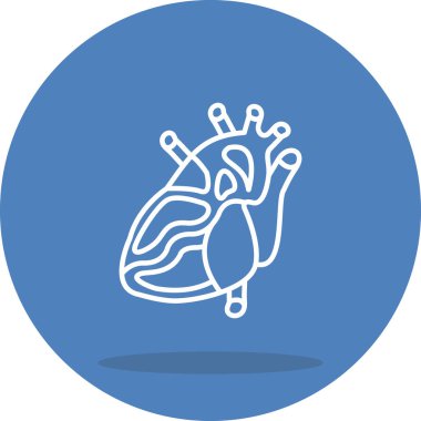 Kardiyomiyopati Kalın Web Grafik Çizimi