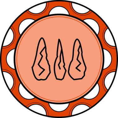 Stonehenge Satır Simgesi Basit Görüntü Beyaz Arkaplanda İzole Edildi