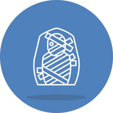 Mumya Eşsiz Yenilikçi Dijital Grafik Sembolü