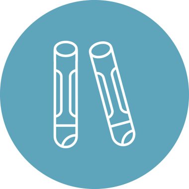 Tebeşir Sofistike Özel Vektör Sanat Nesnesi