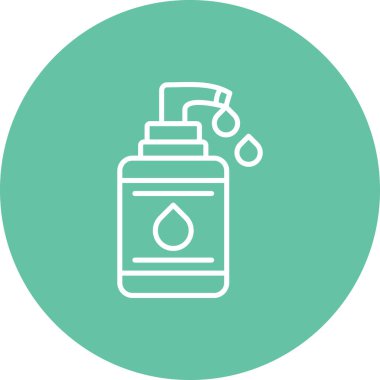 Yüz Temizleyici Simgesi, Basit İllüstrasyon