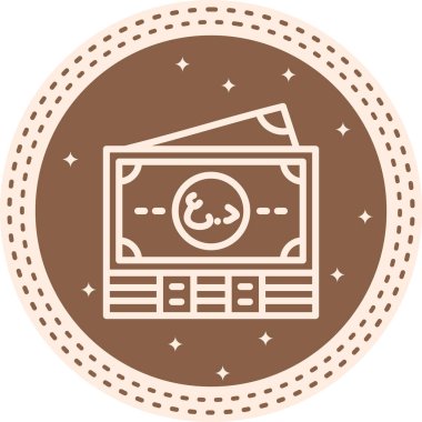 Irak Belirgin Temiz Damgalama Grafik Şeklinde Notlar