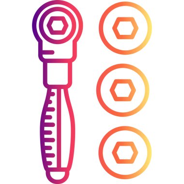 Soket Yüksek Çözünürlüklü Minimum Vektör Tasarımı