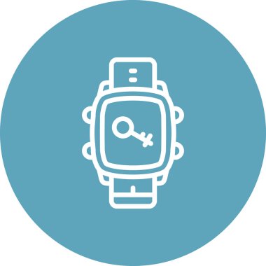 Akıllı Saat Anahtarı Yaratıcı Yüksek Çözünürlük Grafiksel Elementi