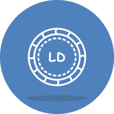 Libya para ikonu, ulusal para birimi