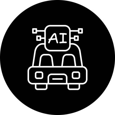 Ulaşım Yapay Zeka Uzman Yaratıcı Grafik Elementi