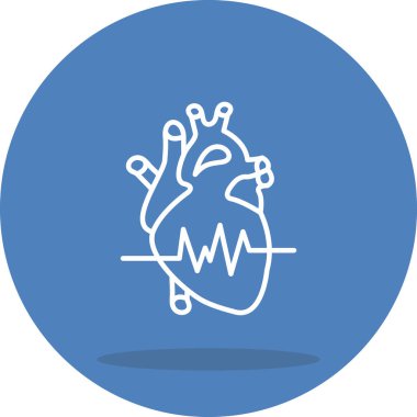 Kalp atışları Zarif Modern Sanat Düzeni