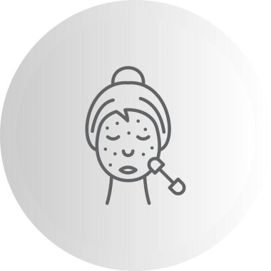 Benek Tedavisi Yaratıcı Minimum Vektör Sanatı Özelliği