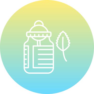 Neem Yağ şişesi. Dermatoloji kozmetik, cilt nemlendirici kozmetik