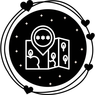 Location Pin Code Dynamic Creative Digital Graphic Shape