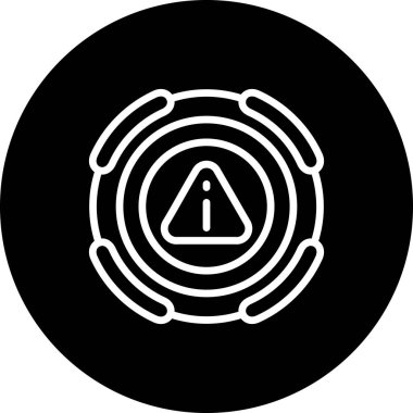 Hata web simgesi vektör illüstrasyonu