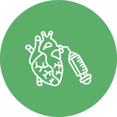 Kardiyak Kateterizasyon Yaratıcı Minimum Vektör Sanatı