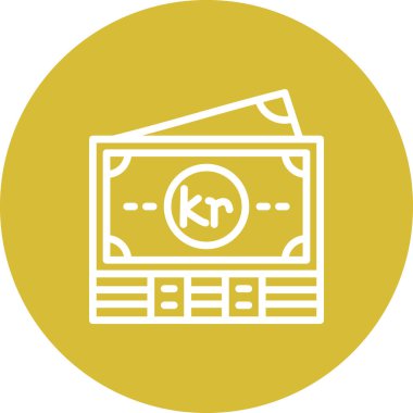 Faroe Adaları Zarif Modern Yaratıcı Sanat Sembolü Notları