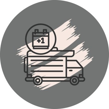 servis ağ ikonu vektör illüstrasyonuName