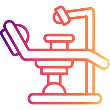 Diş Hekimi Sofistike Özel Vektör Sanatı Nesnesi