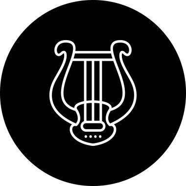 Lyre Stili Yenilenmiş Yaratıcı Tasarım Elemanı