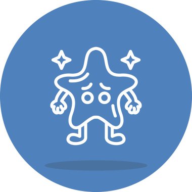 Göz Yıldızı Dengeli Özel Düz Vektör Düzeni