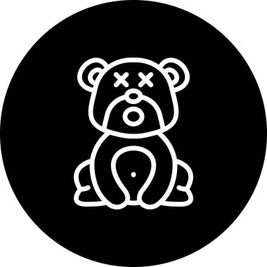 Dizzy Bear, uygulamalar için yaratıcı basit simge