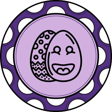 Paskalya Sportif Yumurta Asgari Kalite Grafik Sembolü