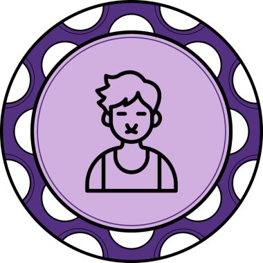 Uygulamalar veya web sayfaları için uygun sessiz çocuk simgeleri