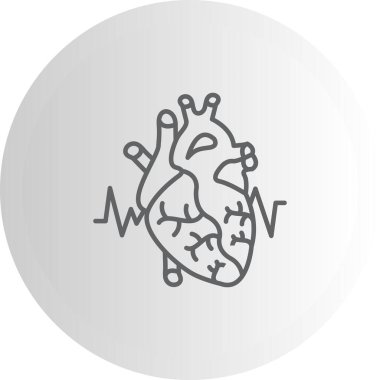 Kalp Anatomisi Yüksek Çözünürlüklü Dinamik Tasarım Düzeni