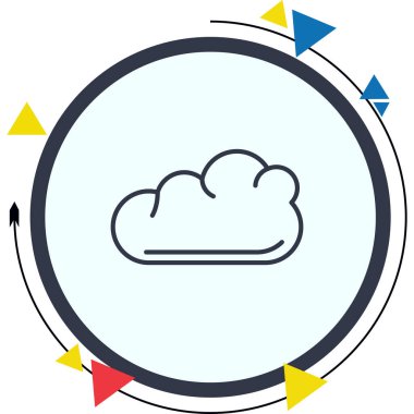 Eşsiz Yenilikçi Dijital Grafik Sembolü