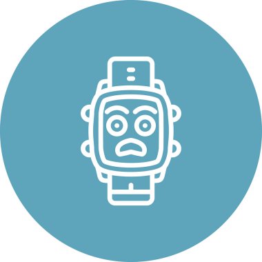 Korkulu Çevirmeli Yaratıcı İşlevsel Web Grafiksel Sembolünü İzle