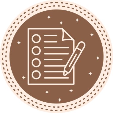 Ev ödevi Yüksek Çözünürlüklü Sanat Sembolü