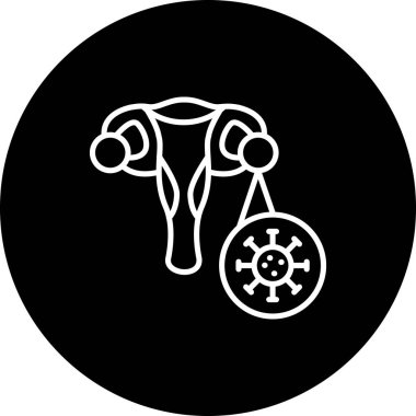 Yumurtalık Kanseri Modern Soyut Tasarım Varlığı