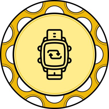 Akıllı Saat Profesyonel Temizlik Arayüzü Grafik Özelliğini Tekrarla