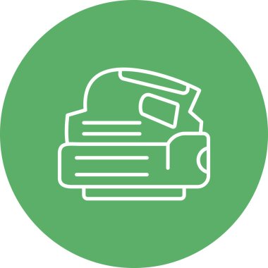 Kemer Sander Hattı Düz Simgesi