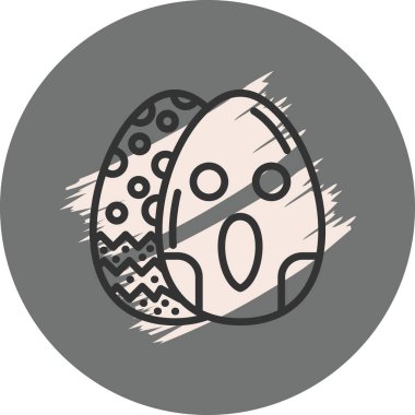 Paskalya Şok Edici Yumurta Belirli Asgari Markalaştırma Vektörü Varlığı