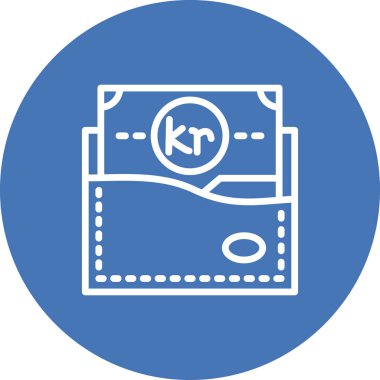 Faroe Adaları Cüzdan Yaratıcı Modern Düz Vektör Tasarımı