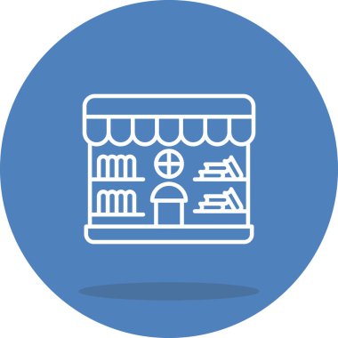 Simge vektör illüstrasyon tasarımını sakla