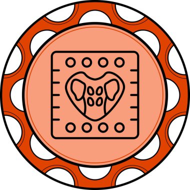 CT Tarama Modern Dengeli Markalaştırma Vektörü Sembolü