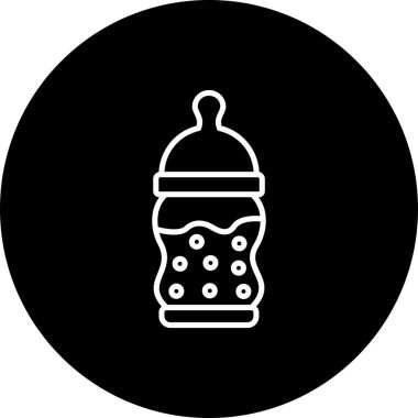 Bebek Sütü Şişe Simgesi, Basit Resim