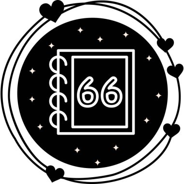 Altmış altı web simgesi vektör illüstrasyonu