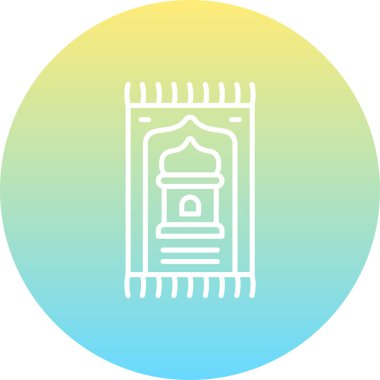 Müslüman Duası Rug Web simgesi