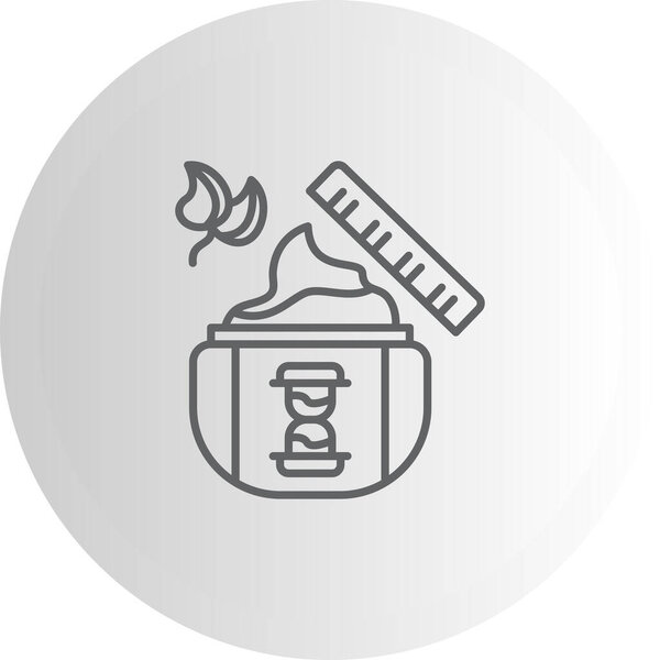 Anti Aging Cream. simple creative icon for apps or web pages