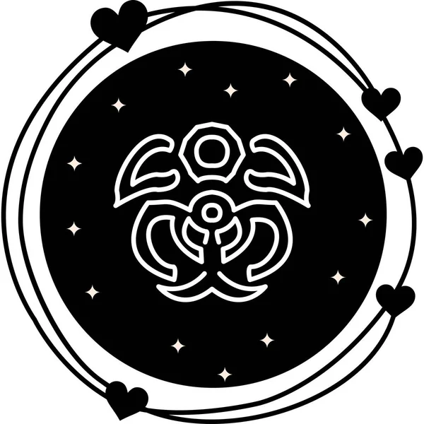 Biyolojik Tehlike Yüksek Kaliteli Grafik Sembolü