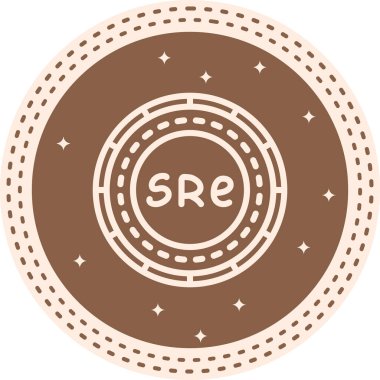 Seyşeller Sikkesi Modern Dengeli Markalaşma Vektörü Sembolü