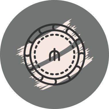 Manat Özelleştirilmiş Özel Vektör Sanatı Nesnesi