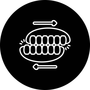 Diş hizalama sürecini gösteren basit grafik