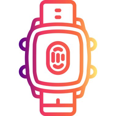 Akıllı İzleme Parmak İzi Rafine Temiz Sayısal Grafik Düzeni